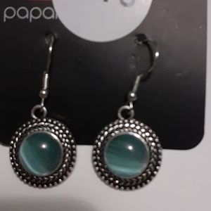 Blue Moonstone Earrings